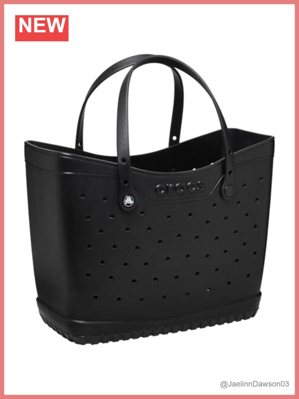 Large Tote Bag Durable Washable Waterproof Croslite Handbag